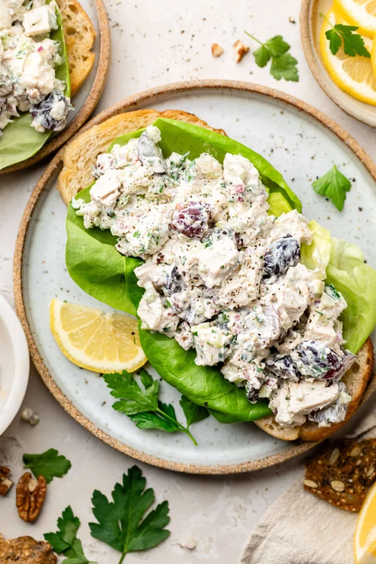 healthier-high-protein-chicken-salad-on-toast